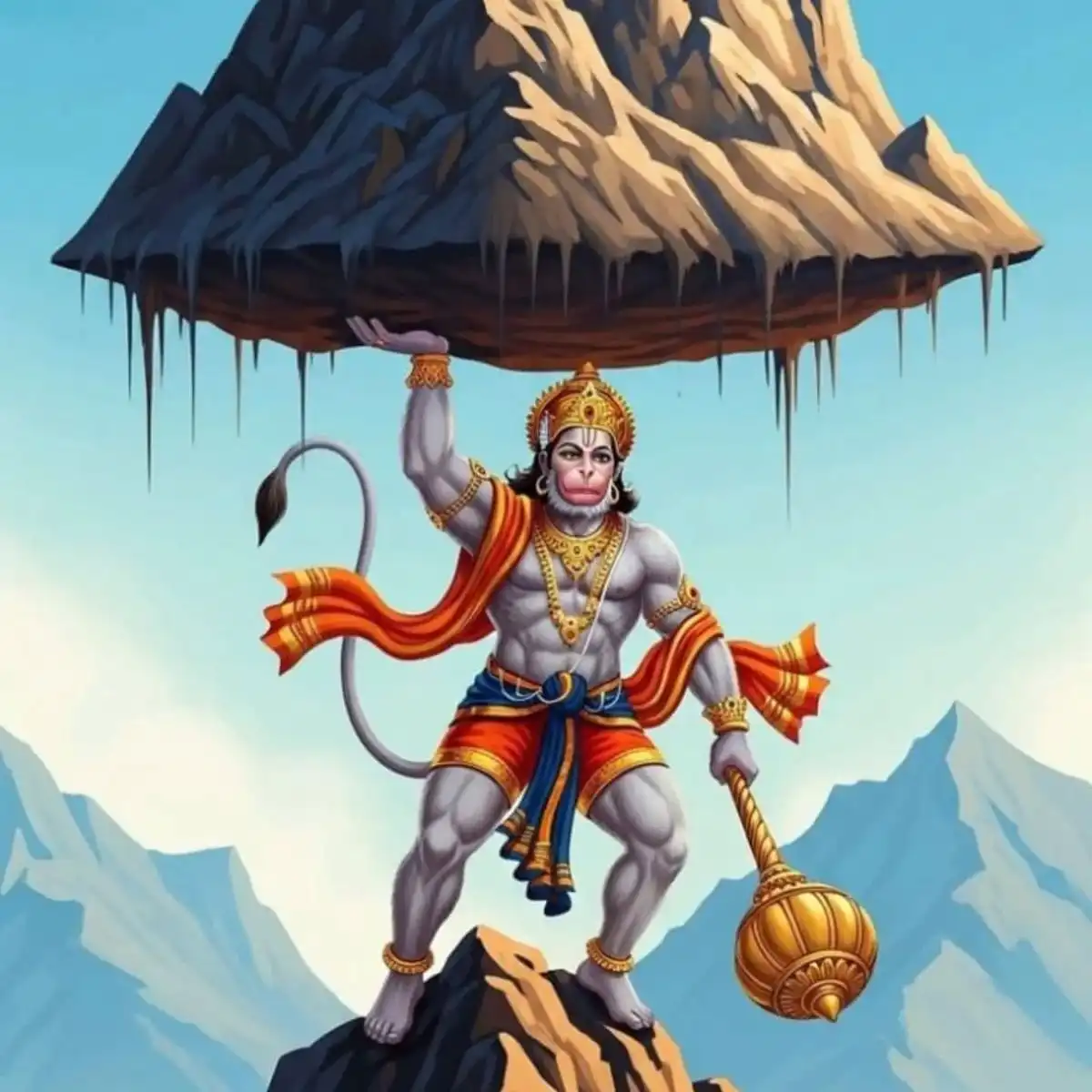 bajrangbali morning images